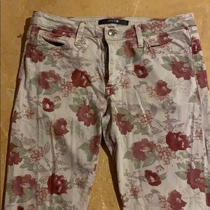 Joe’s Jeans - floral skinny jeans
